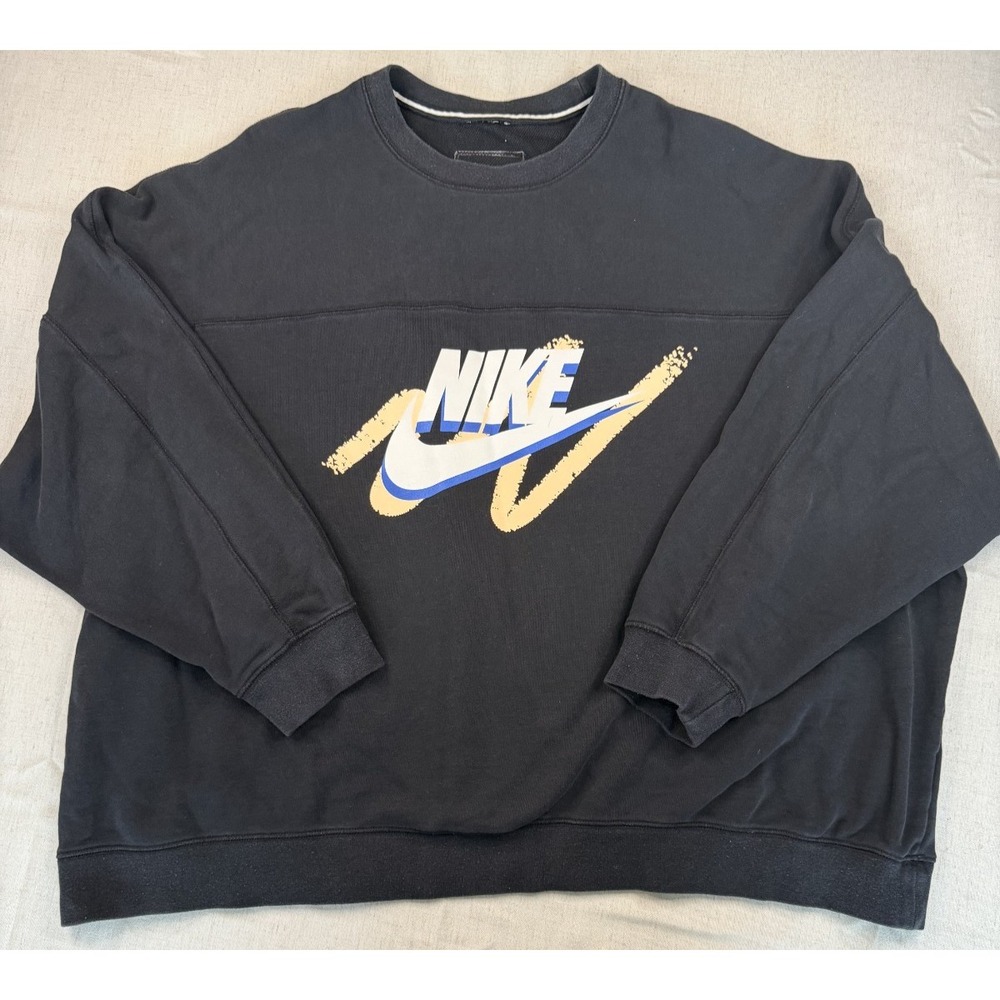 Nike Crewneck Limited Release Brushstroke Print - Size 3XL - Read Description